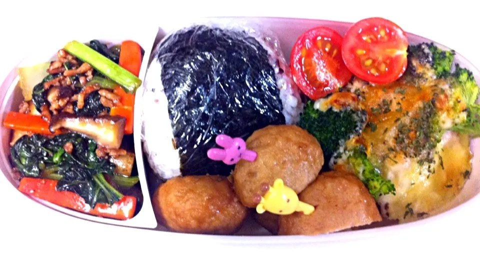 Snapdishの料理写真:お弁当 2013/11/7|moyukitaさん