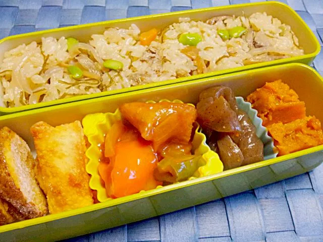 Snapdishの料理写真:2013.11.7
旦那お弁当(*^^*)|さやさん