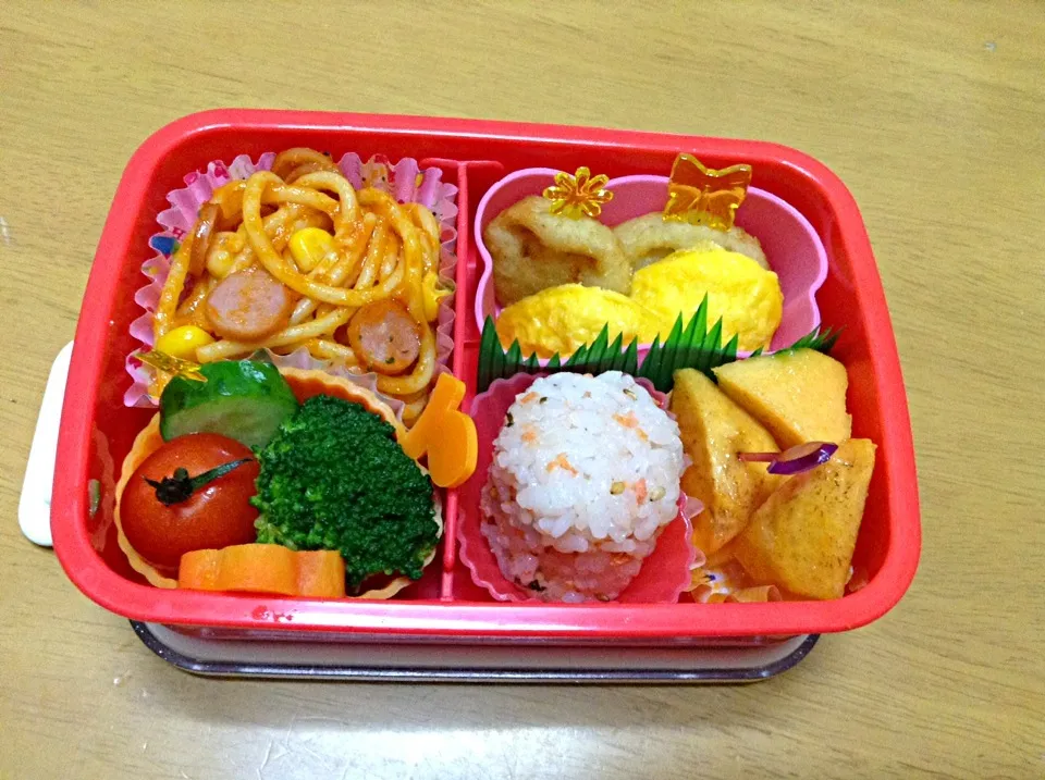 Snapdishの料理写真:Kid's simple obento😉|nigiri chanさん