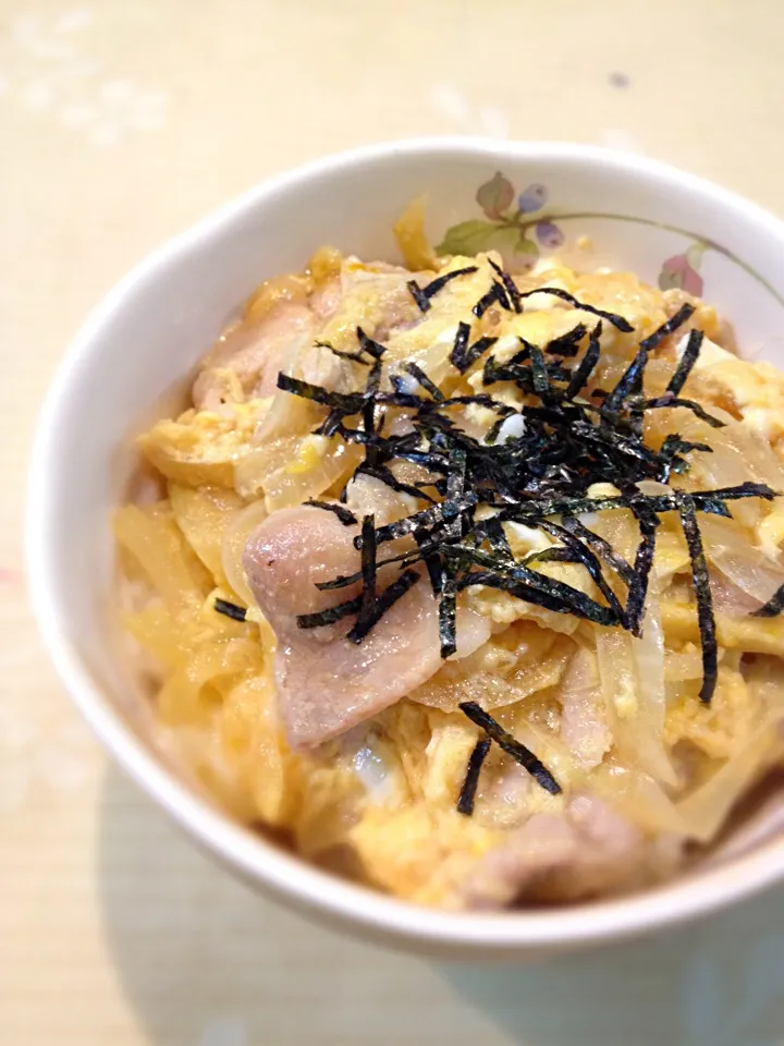 ふわとろたまごの豚玉丼♫|うっちーさん