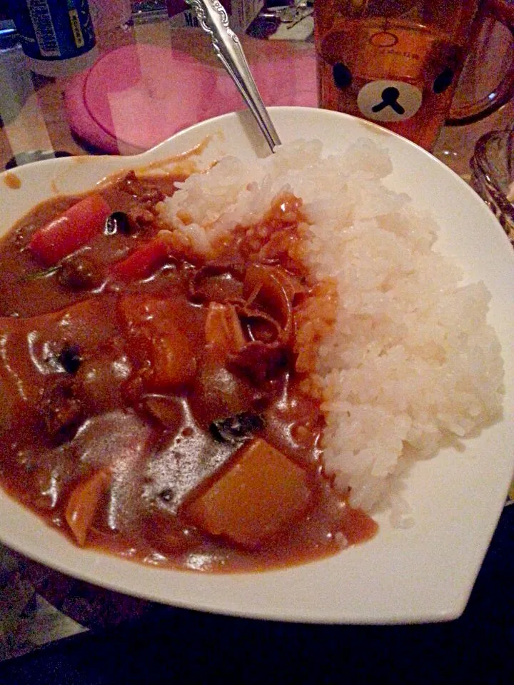 Snapdishの料理写真:野菜いっぱい♡カレー٩(๑´ڡ`๑)۶|♡るる♡さん