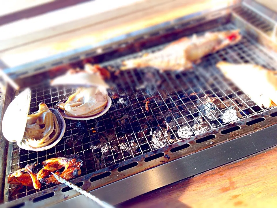 Snapdishの料理写真:海鮮BBQ|maiさん