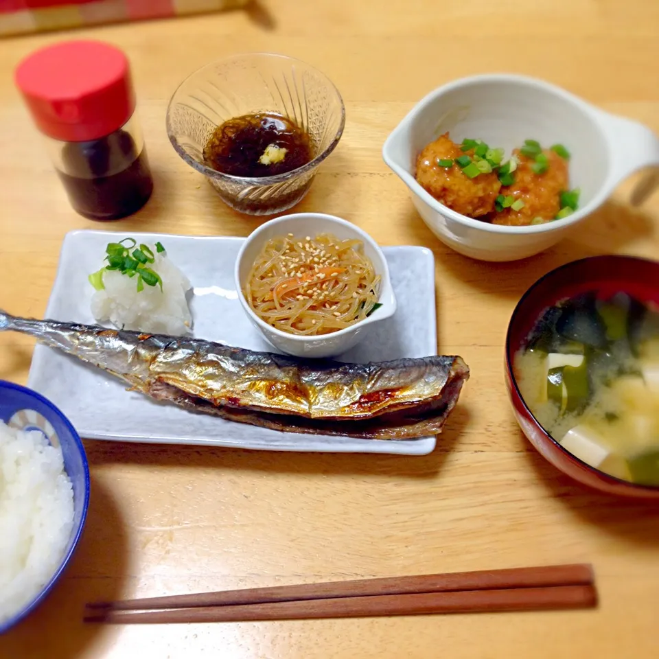 秋刀魚定食リベンジ|misakiさん