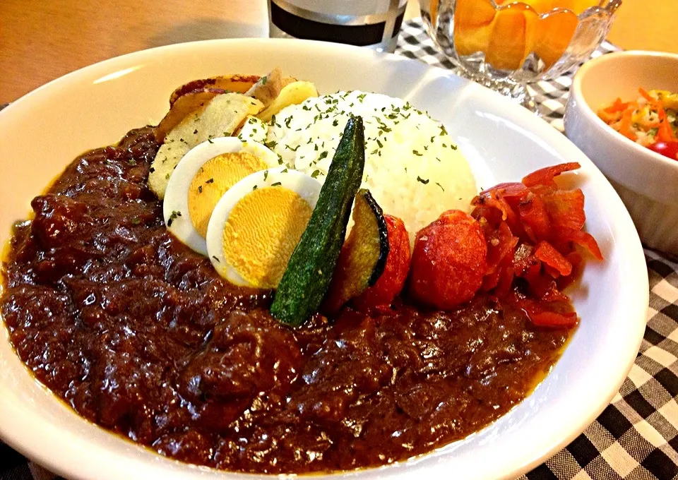 大失敗カレーセット|( ；´Д｀)よーこ  元気ですさん