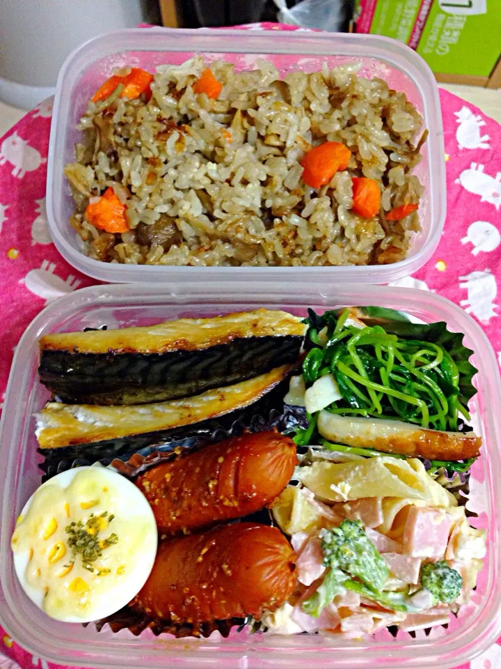 鯖弁当〜|みっつさん