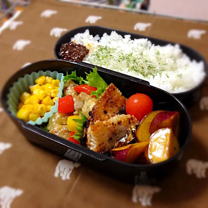 Snapdishの料理写真:11月8日旦那弁当|ikeharaさん