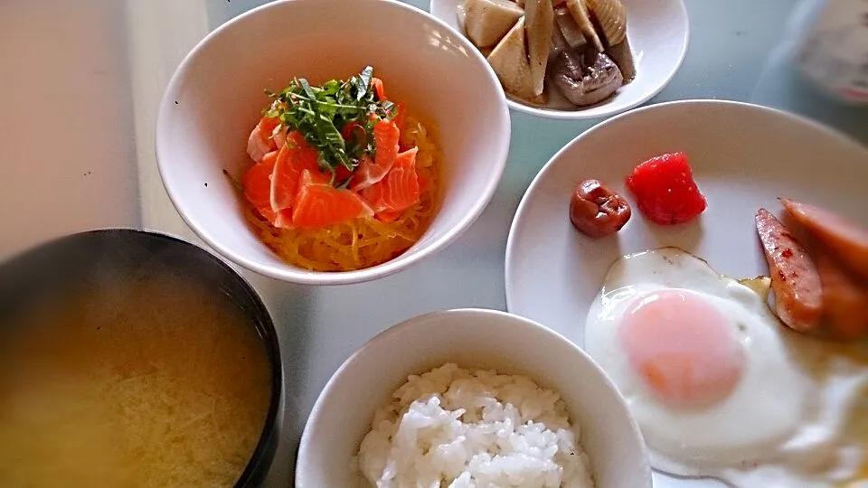 Snapdishの料理写真:朝ごはん󾦀|Fukumi Shibataさん