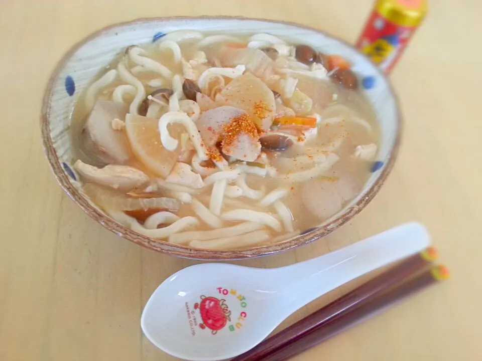 Snapdishの料理写真:楽チン☆けんちんうどん|yuki.sさん