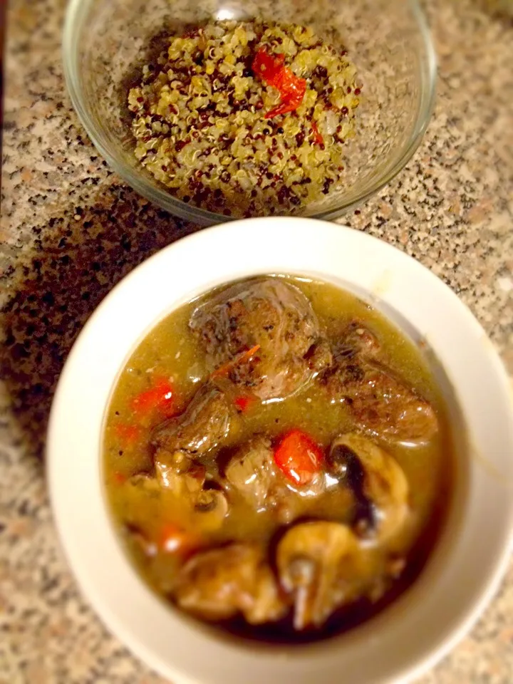 Lamb stew and quinoa ;-)|Carlos Baezさん