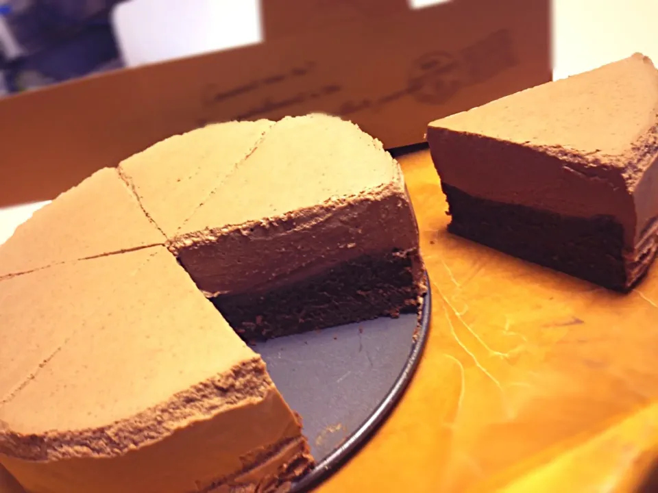 チョコレートムースケーキ♡|ちぃさん