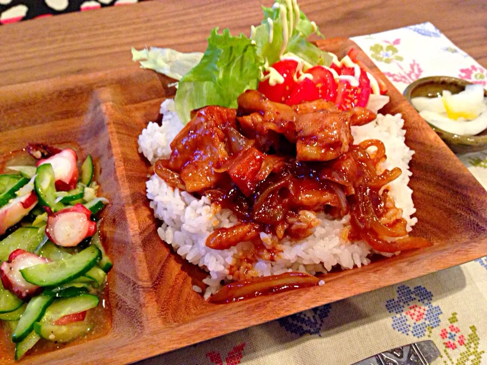 【昼ごはん】鶏肉丼|piton810さん