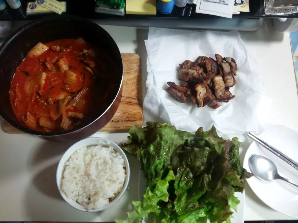 pork stew with kimchi|Reymondさん