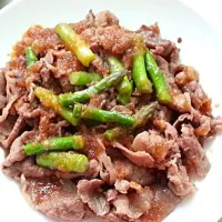 beef asparagus|Masaoka Chonalyn Larotさん