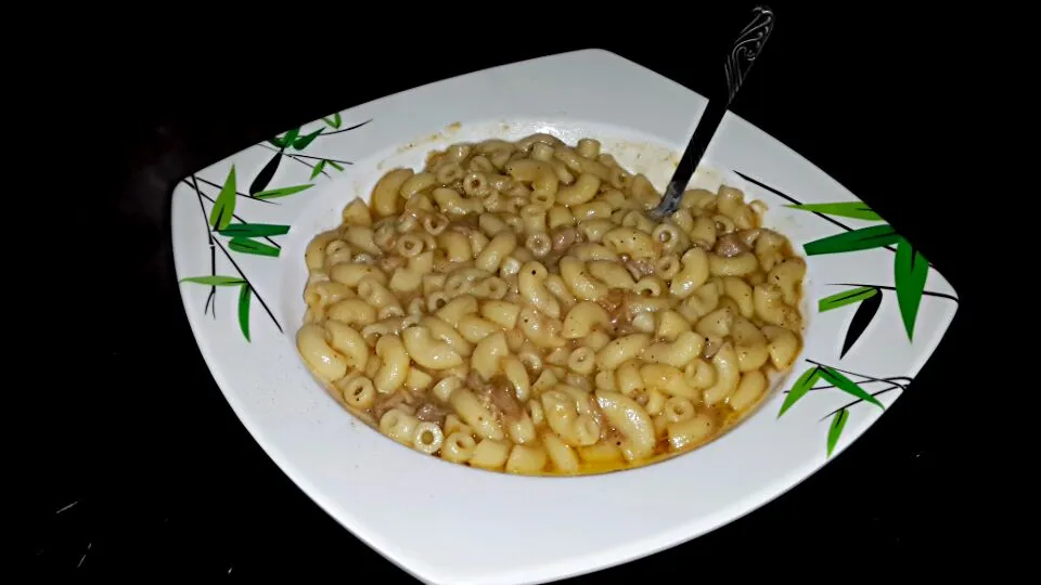 Snapdishの料理写真:macaroni cooked on mutton stock|amala rajeevさん