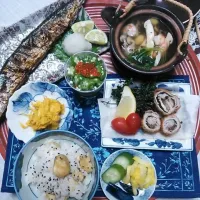 Snapdishの料理写真:秋の御膳、敬老の日のお祝いで|Mamiko  Ishizukaさん