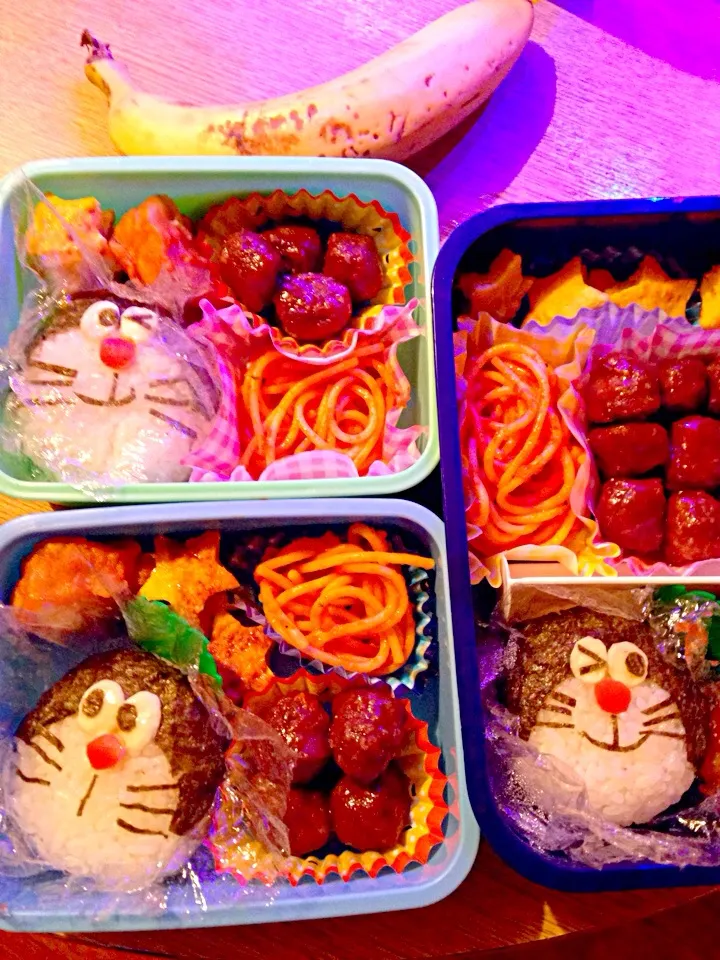 Snapdishの料理写真:ドラえもん弁当|Izumi  Ishikawaさん