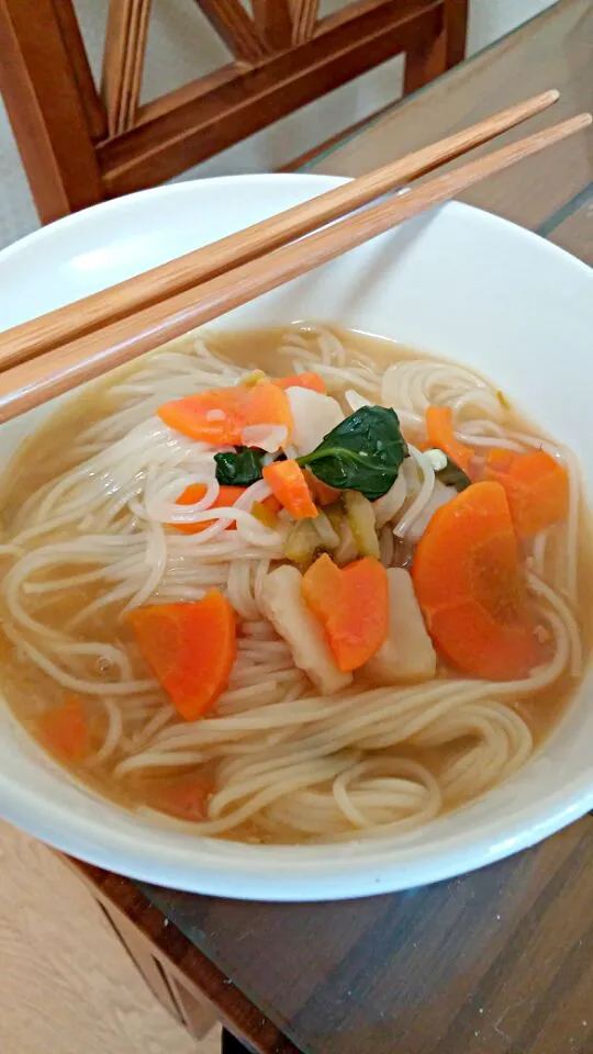 Chicken noodle soup|amber rabiegaさん