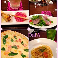 Snapdishの料理写真:女子会 by THE BAR♡|♥DaiA♦さん