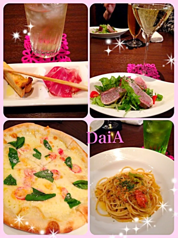 Snapdishの料理写真:女子会 by THE BAR♡|♥DaiA♦さん