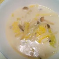 きのこと白菜のスープ|あすかさん