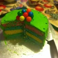 Rainbow Layered Birthday Cake|Cora Russell-Murphyさん