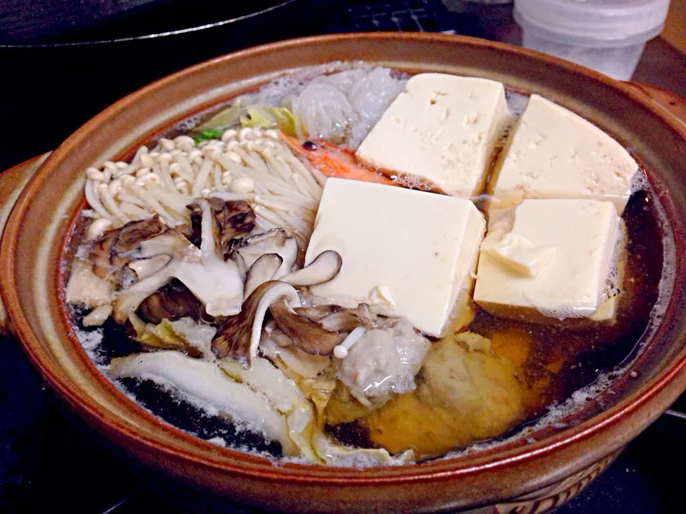 Snapdishの料理写真:Nabe for one|Kirsten Adachiさん