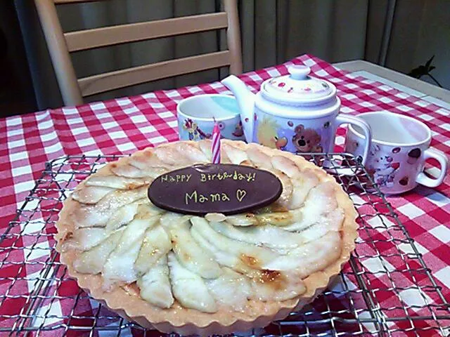 Snapdishの料理写真:私のbirthdaycake☆ 次女作♪|kiyokaさん