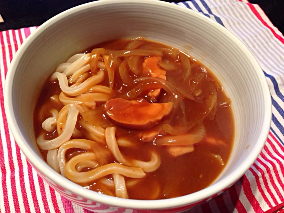 カレーうどん|まつこさん