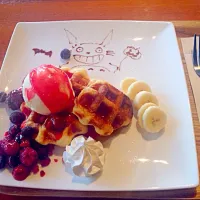 Berry waffle|eedologyさん