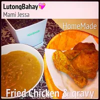 Fried Chicken and Gravy|Mary Ann-Jessa Artiaga Rochaさん