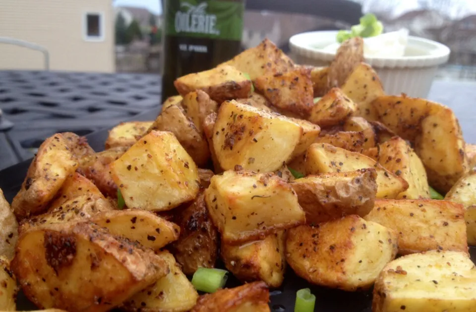 Potato Bites with Truffle Oil|peggy waldonさん