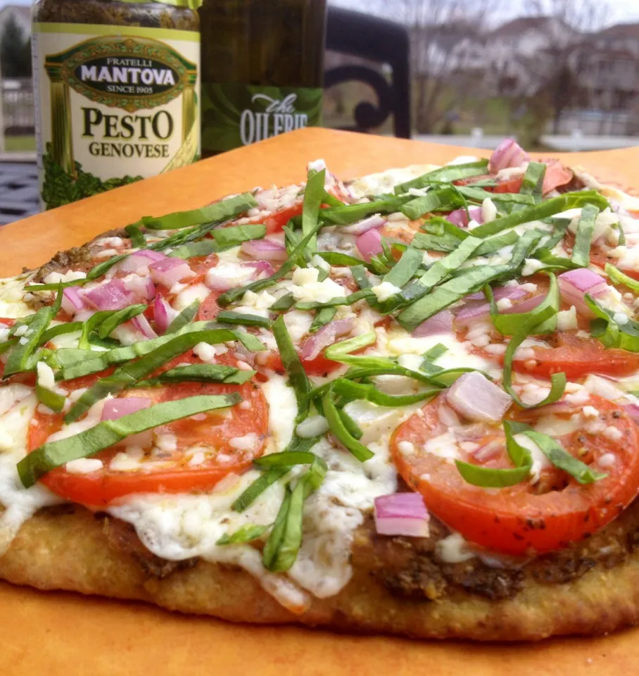 Tomato Pesto Naan|peggy waldonさん