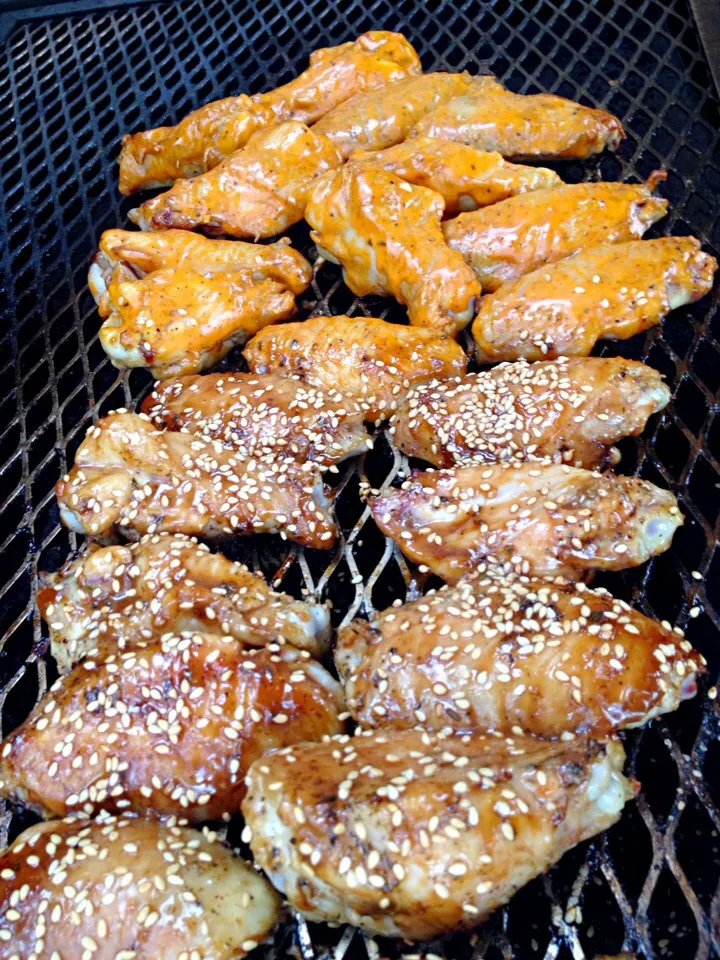 Asian style n buffalo w blea cheese already in marinade... No dip style !|geoffrey hatcherさん