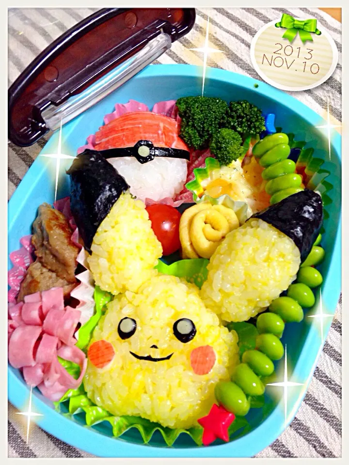 ピカチュウ弁当|さくちんさん