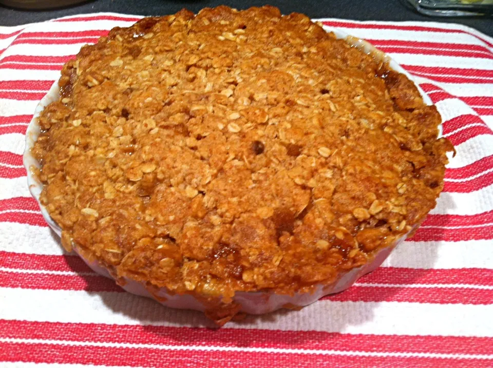 Snapdishの料理写真:Apple Cranberry Crisp 2|mollie sandersさん