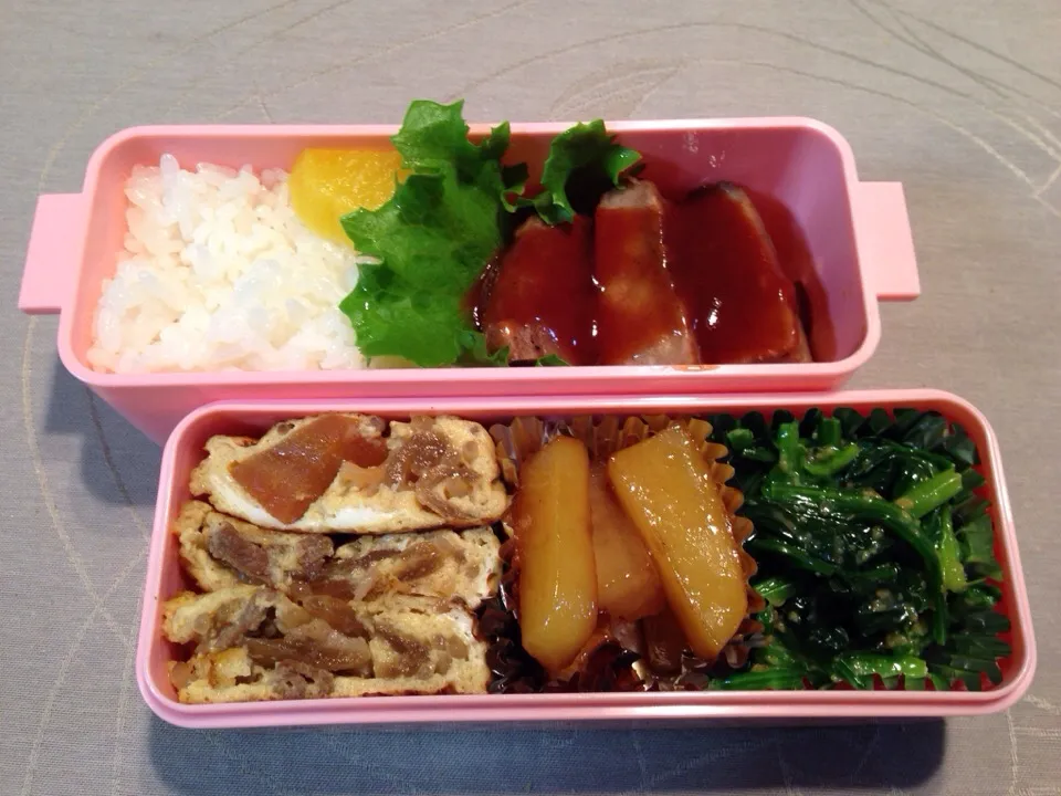 Snapdishの料理写真:今日の娘のお弁当|お料理パパさん