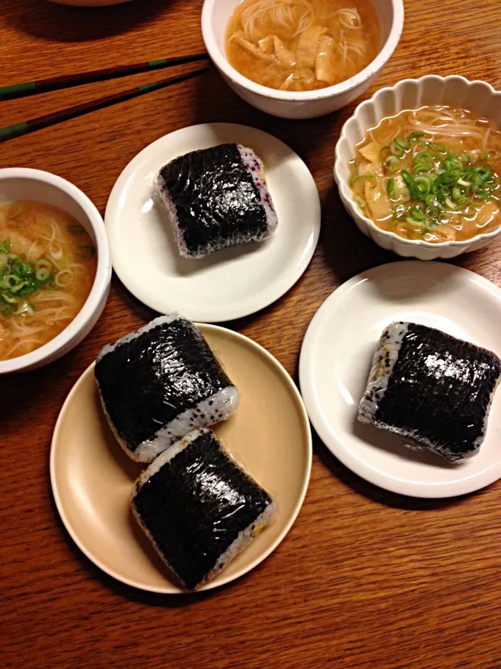 ★四角おにぎり★にゅうめん|三宅 里美さん