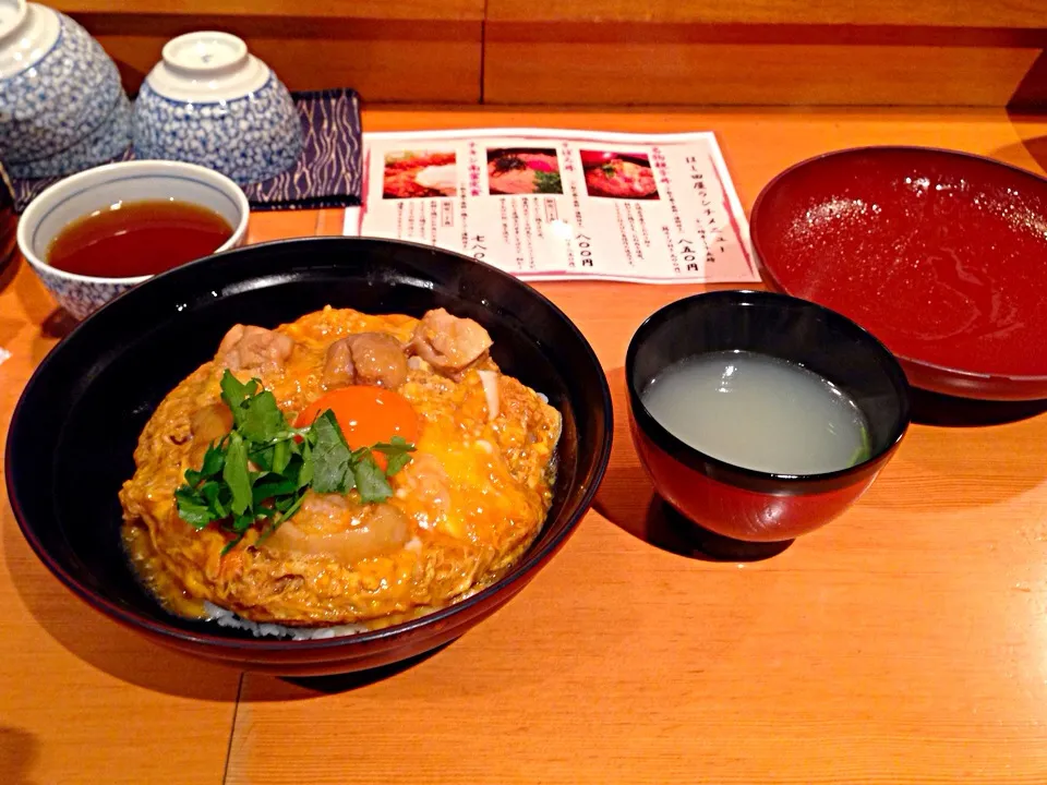 名物 親子丼 & 鶏スープ|カツゴンさん