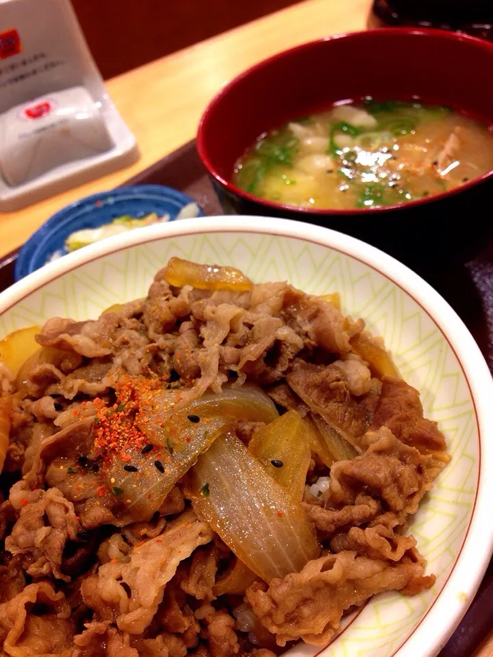 Snapdishの料理写真:✨すき家の牛丼✨|中さんさん