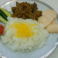 Snapdishの料理写真:nasi rendang at indonesia restaurant toride|Anna Tashiro Lenaさん