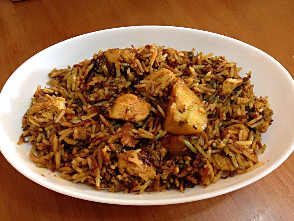 Chicken biryani|natasharavindranさん