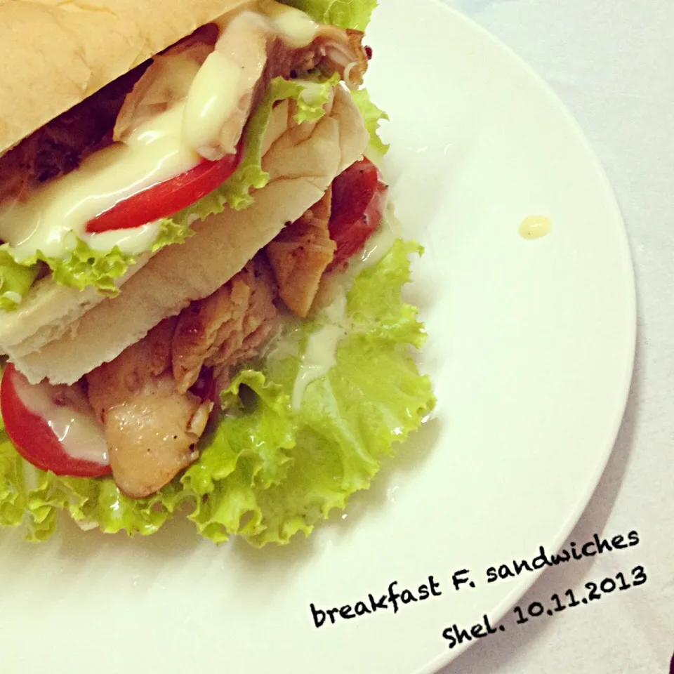 breakfast for sandwiches 'homemade|shelleyさん