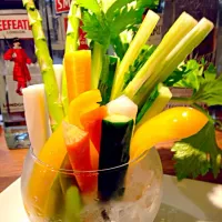 スティック野菜のバーニャカウダ|まんたろ〜さん