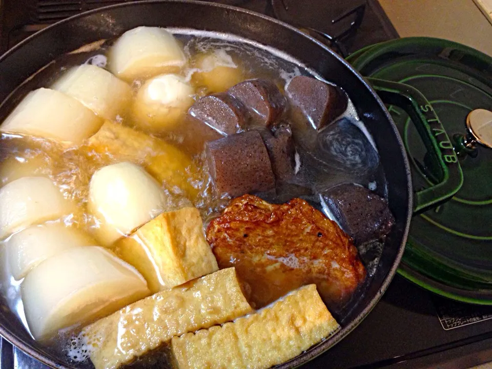 Snapdishの料理写真:ある物おでん🍢|aynyaynyさん