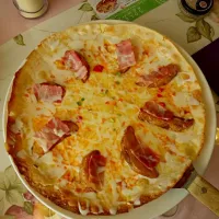 potato+ham pizza ♡