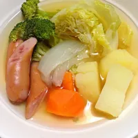 Snapdishの料理写真:野菜たっぷりポトフ|みっこさん