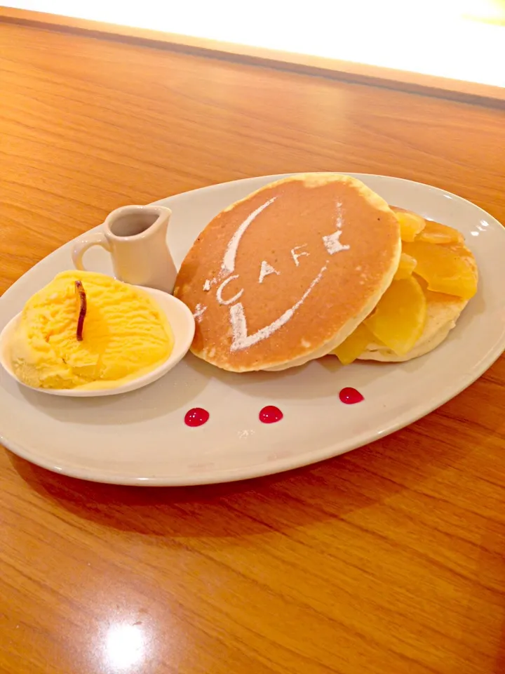 Sweet potato pancakes!|rosy inouyeさん