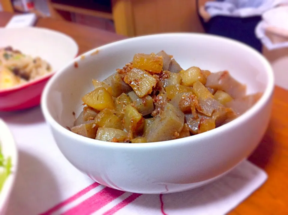 大根とこんにゃくの煮物|カナエさん