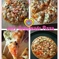 prawn pizza|Jasmine Li Fen Ongさん