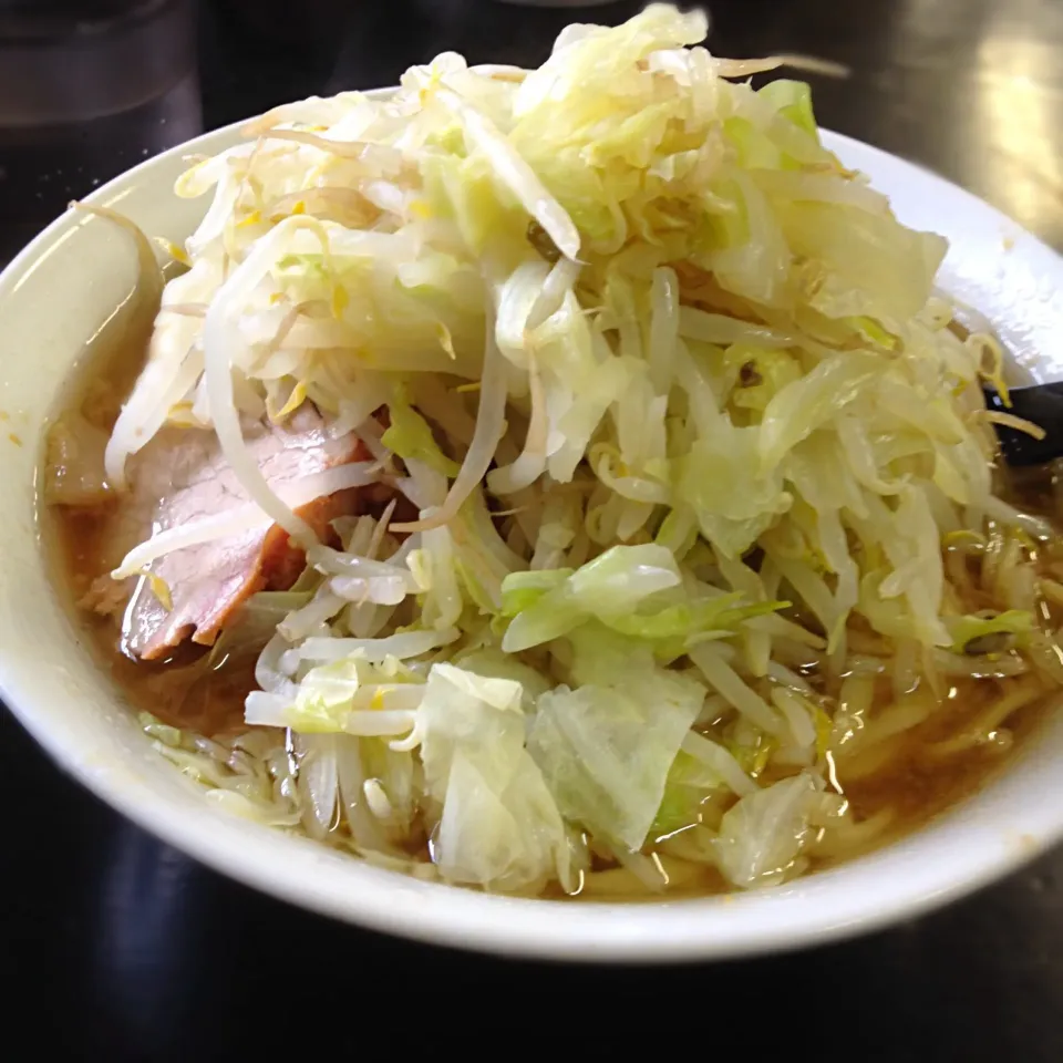 ラーメン二郎茨城守谷店 ニン少野菜増し|nanpuuさん